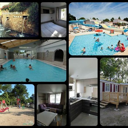 Mobil-Home 4 6 Personnes 2 Chambres Camping Le Bois Dormant 圣让-德蒙 外观 照片