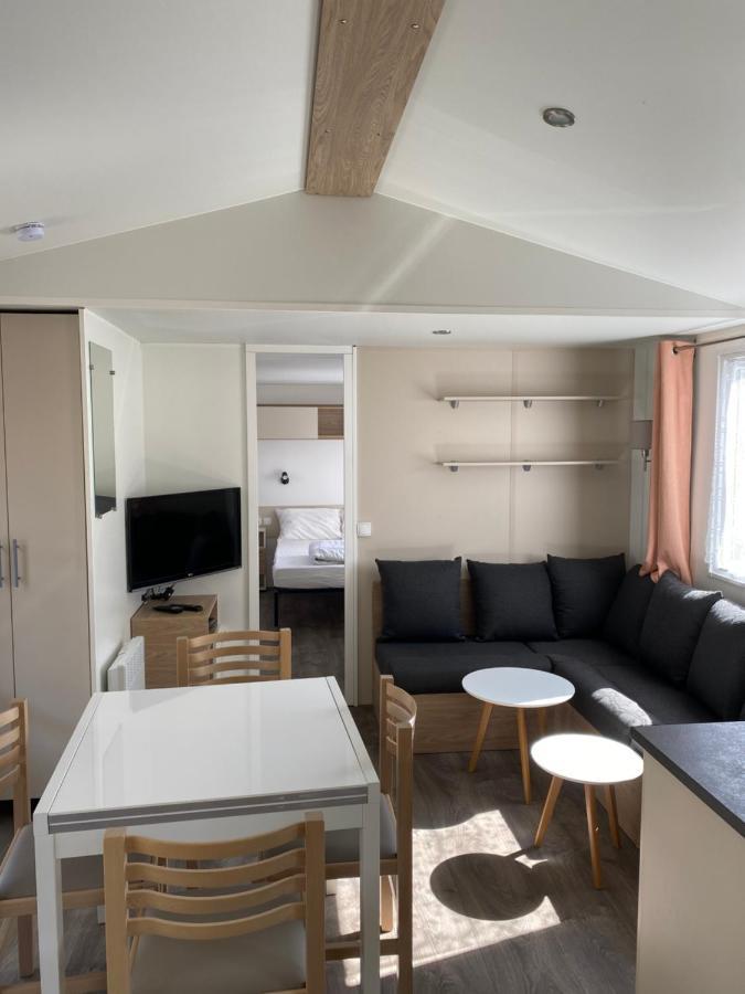 Mobil-Home 4 6 Personnes 2 Chambres Camping Le Bois Dormant 圣让-德蒙 外观 照片