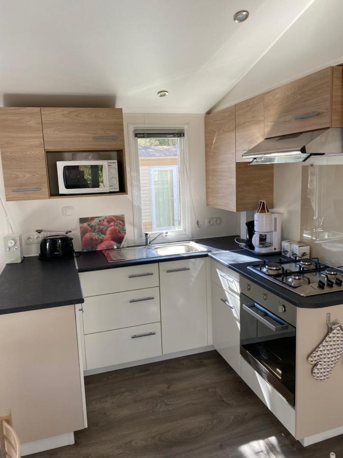 Mobil-Home 4 6 Personnes 2 Chambres Camping Le Bois Dormant 圣让-德蒙 外观 照片